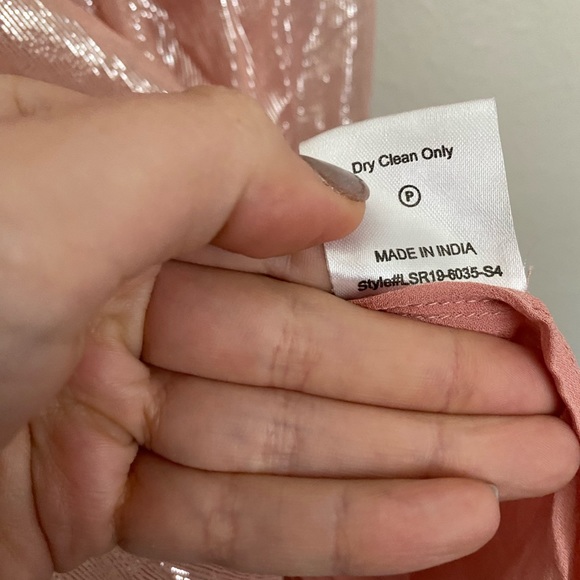 LoveSam Free People Shimmer and Shine Ruffle Mini Dress Size Small - Picture 6 of 7